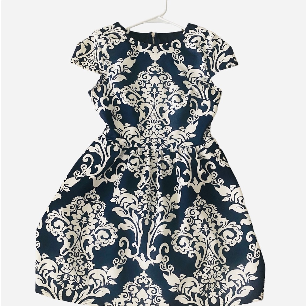 Blue White B Darlin Dress sz 9/10